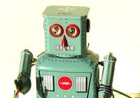 1950s Lantern Robot Toy