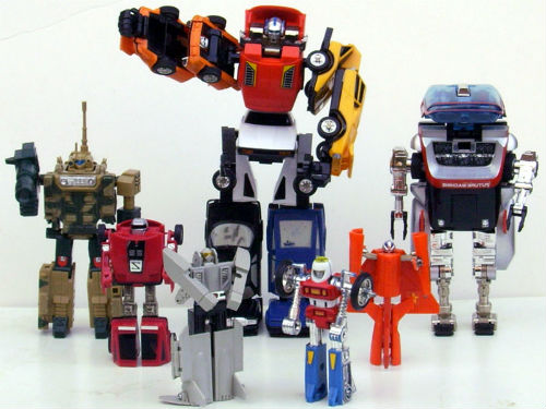 80s Super GoBots Action Figure Toys