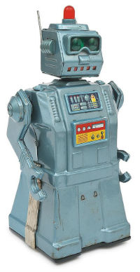 1950 Yonezawa directional robot toy